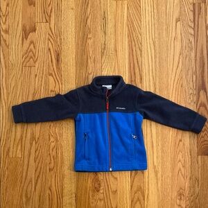 Columbia Navy and Royal Blue Toddler Fleece Jacket